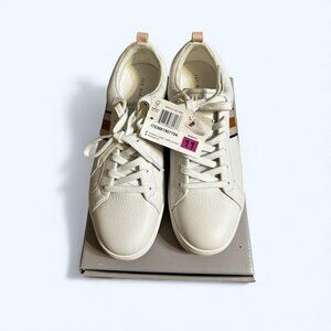 Ted Baker London Lornie Platform Women's Sneakers Leather Pink White Size 11